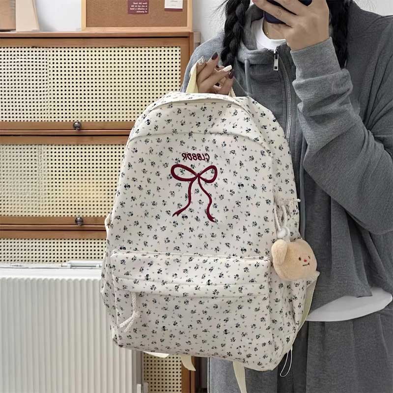 フローラルリボンリュック