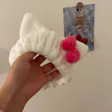 猫耳リボンヘアバンド