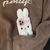 ラブリーうさきぬいぐるみiPhoneケース