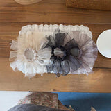 ビジューオーガンジーシュシュ