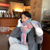 パステルマカロンボリュームマフラー