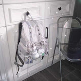 クリアポケットスタッズナップザック