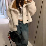 ボアムートンリバーシブルショートコート