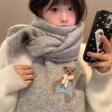 リボンベアタイトマフラー