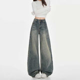 ライトカラーストリートワイドデニム