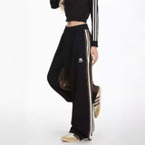 ダブルフェイスレオパードジャージパンツ