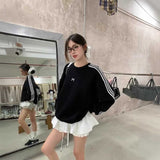 ワンポイントリボントラックプルオーバー