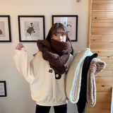 もこもこプードルマフラー