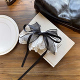 レイヤードフリルリボンヘアピン