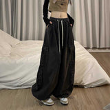 ワイドリラックスカーゴスウェットデニム