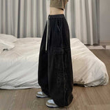 ワイドリラックスカーゴスウェットデニム