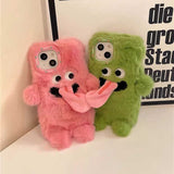 ペロリんぬいぐるみiPhoneケース