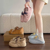 スウェードステッチスニーカー