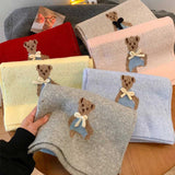 リボンベアタイトマフラー