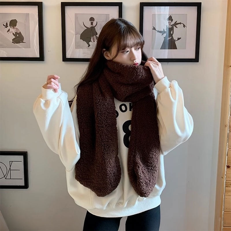 もこもこプードルマフラー