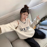ショルダースリットデザインスウェット