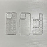 クリアポップキルティングiPhoneケース