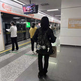 クリアポケットスタッズナップザック