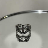 ハートゴシックシルバーリング