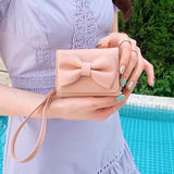 ビッグリボンストラップミニ財布