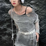 シルバースターチェーンネックレス