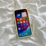 タフティングアップリケiPhoneケース