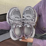 カラーメッシュスポーツスニーカー