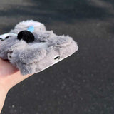 ねぼすけコアラぬいぐるみiPhoneケース