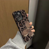 レオパードラメアゲハiPhoneケース