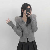 ダブルジップファーニットパーカー