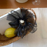 ビジューオーガンジーシュシュ