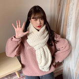 もこもこプードルマフラー