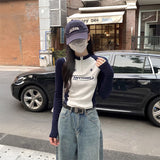 ノーカラーハーフジップフィットスウェット