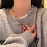 シルバートリプルリボンネックレス