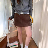 コーデュロイタイトミニスカート