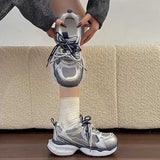 カラーメッシュスポーツスニーカー