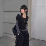 サイドリボンドットスウェットパンツ