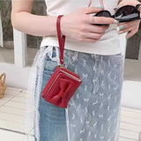 ビッグリボンストラップミニ財布