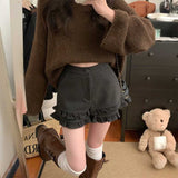 ダブルフリルショートパンツ