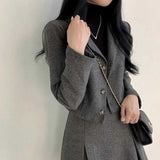 タイトジャケット&スリットスカートSET