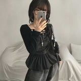 フロントリボンタイチュニック