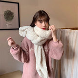 もこもこプードルマフラー