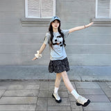 ドットパッチTシャツ
