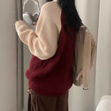 ラグランハイゲージニット