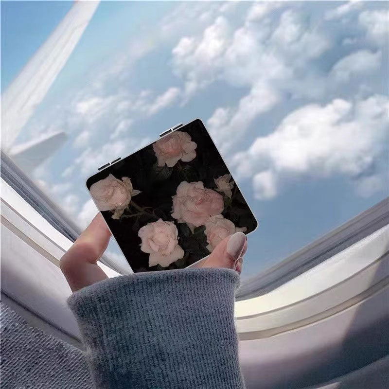 ヴィンテージローズミラー