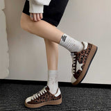 スターレオパードスニーカー