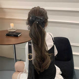 ビジューオーガンジーシュシュ