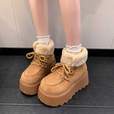 アンクルファーハイカットムートンブーツ