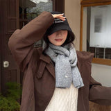 シルバープレートタグマフラー