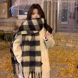 フレーバーギンガムチェックマフラー